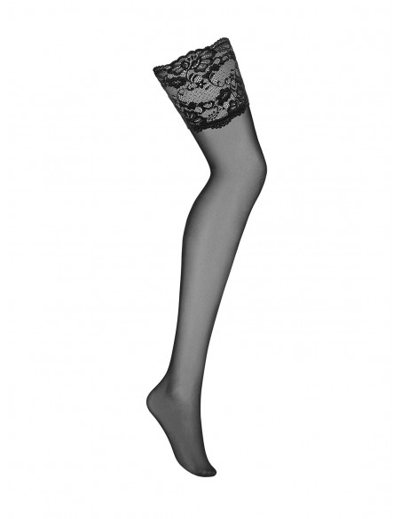 Bas noir dentelle Obsessive | Obsessive