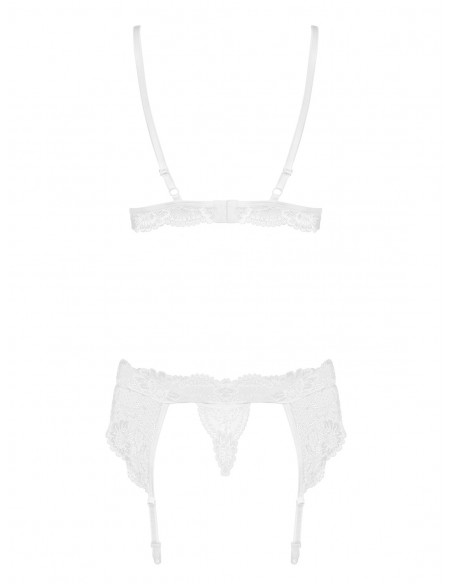 Ensemble Blanc Obsessive 3 pcs | Obsessive