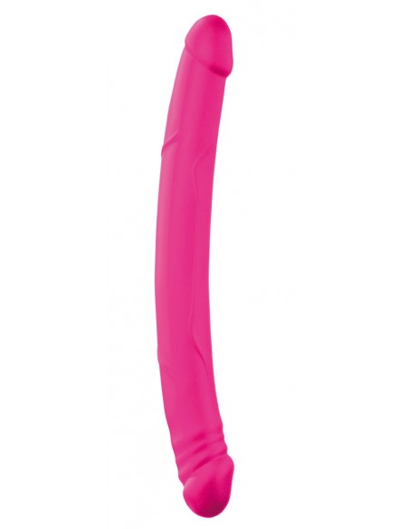 Gode Real Double Do Magenta Rose | Dorcel