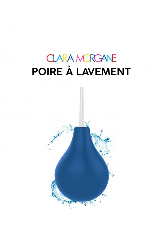 Poire à lavement bleue | Clara Morgane