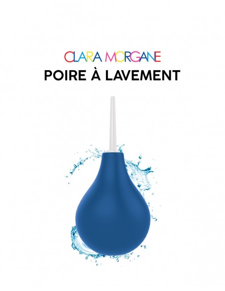 Poire à lavement bleue | Clara Morgane