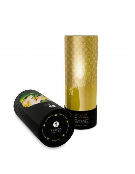 Sel de bain moussant - Cristaux d'orient - Fleur de Lotus BIO | Shunga