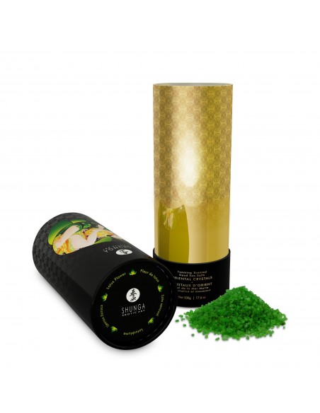 Sel de bain moussant - Cristaux d'orient - Fleur de Lotus BIO | Shunga