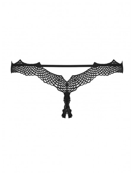 Bravelle | String noir ouvert | Obsessive