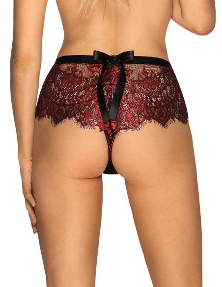 Redessia | Shorty rouge & noir | Obsessive