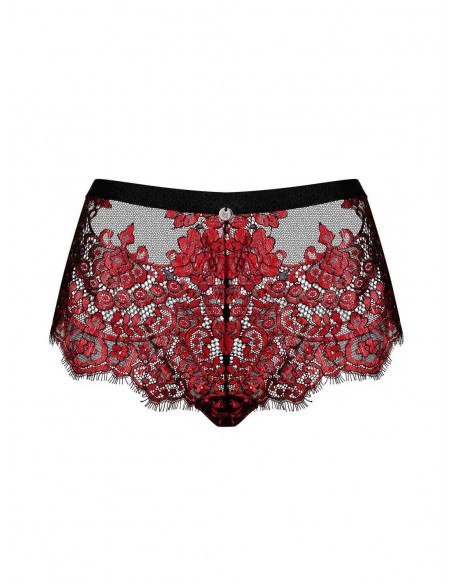 Redessia | Shorty rouge & noir | Obsessive