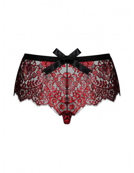 Redessia | Shorty rouge & noir | Obsessive