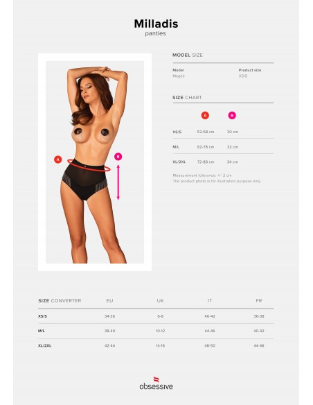 Milladis - culotte haute | Obsessive