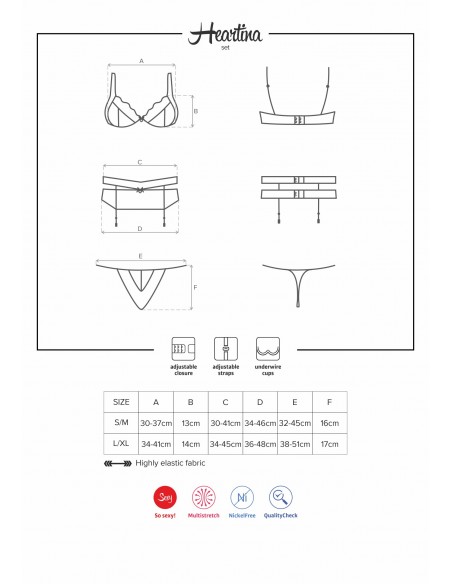 Heartina Ensemble Rouge | Obsessive