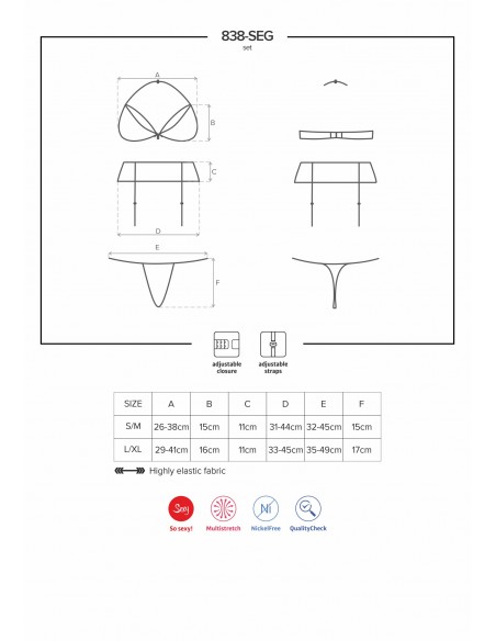Ensemble Rouge 3 pcs | Obsessive