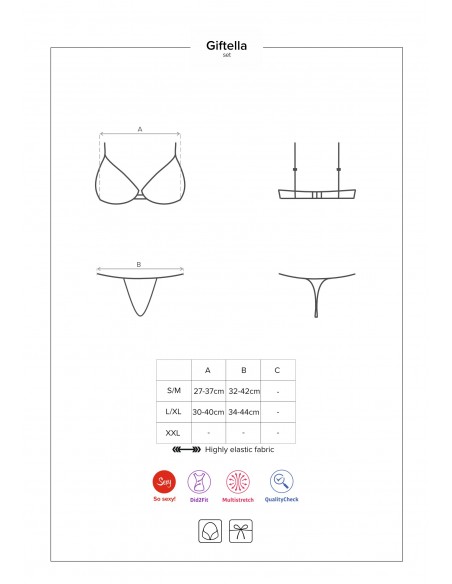 Giftella 2 pcs Rouge | Obsessive