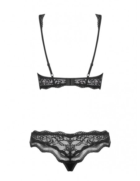 Luvae - Ensemble dentelle noir 2 pcs | Obsessive