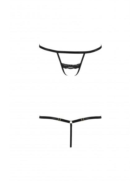 Shelly - Ensemble Noir 3 pcs | Passion lingerie