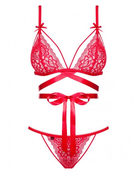 Lovlea - Ensemble rouge 2 pcs | Obsessive