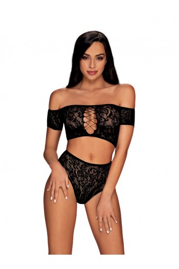 Inessita | Ensemble Noir 2 pcs | Obsessive