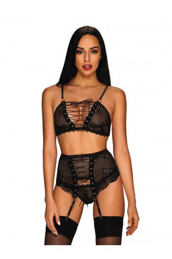 Basitta | Ensemble dentelle & maille | Obsessive