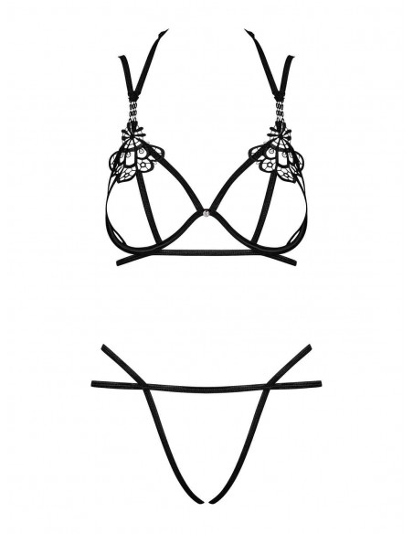 Badossa | Ensemble noir ouvert | Obsessive