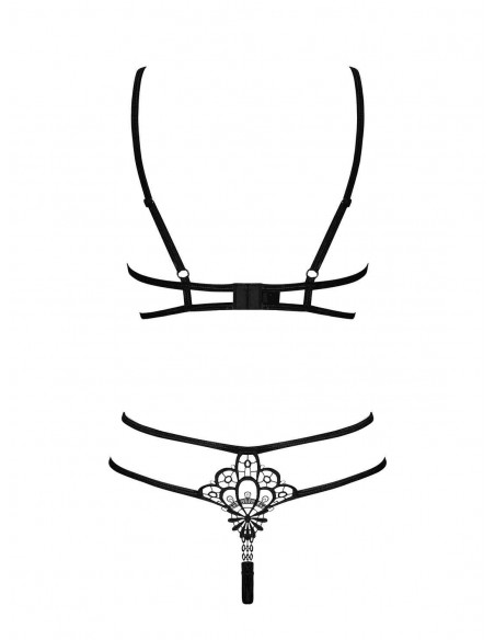 Badossa | Ensemble noir ouvert | Obsessive