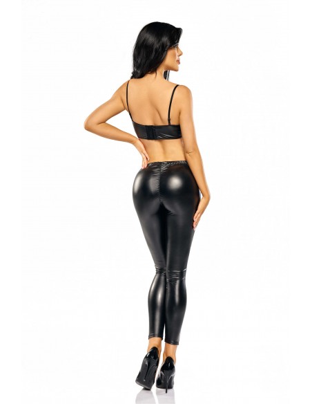 Carina - Ensemble pantalon & top noir | Beauty Night