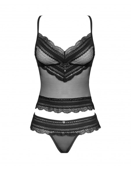 Ivannes | Ensemble noir dentelle | Obsessive