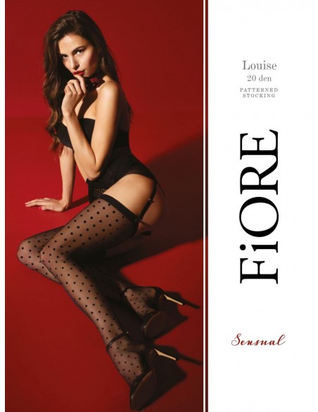 Louise - Bas noirs | Fiore