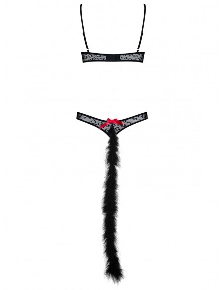 Gepardina Costume modulable Noir | Obsessive
