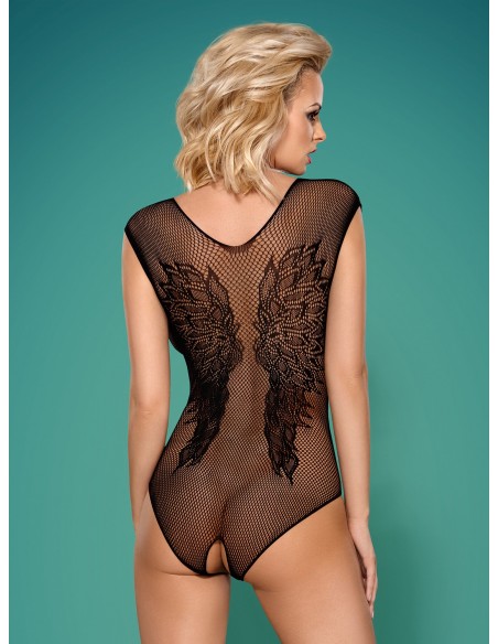 B112 Body Ouvert Noir | Obsessive