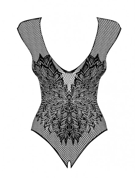 B112 Body Ouvert Noir | Obsessive