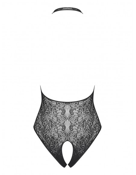 Body Ouvert Noir Dentelle | Obsessive