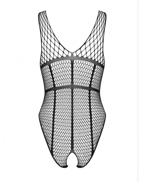 B117 - Body filet noir ouvert | Obsessive