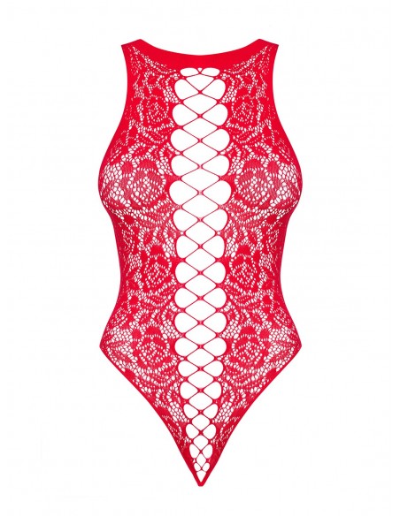 B120 - Body rouge ouvert | Obsessive