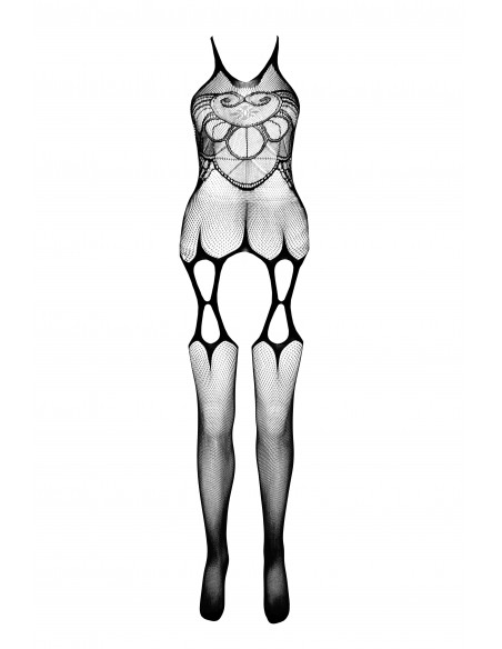 ECO BS002 | Bodystocking noir | Passion lingerie