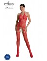 ECO BS002 | Bodystocking rouge | Passion lingerie