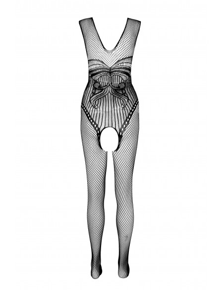 ECO BS003 | Bodystocking noir | Passion lingerie