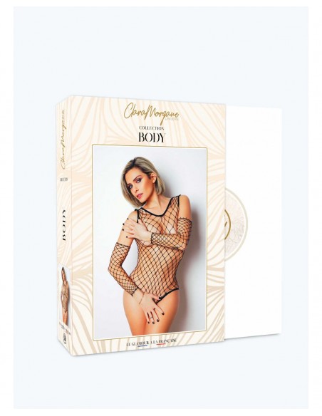 Le numéro 3 - Body string filet | Clara Morgane Lingerie