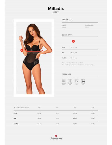 Milladis - body noir | Obsessive