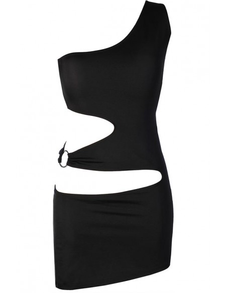 V-9239 Robe Noir | Axami