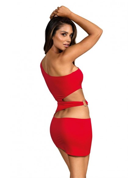 V-9249 Robe Rouge | Axami
