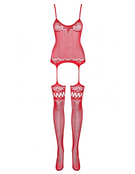 Bodystocking Rouge sexy | Obsessive