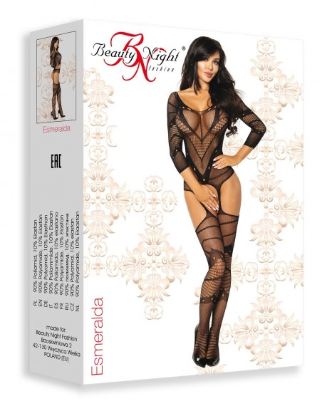 Esmeralda Bodystocking Noir | Beauty Night