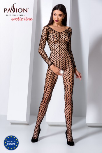 Bodystocking Noir BS068B | Passion lingerie