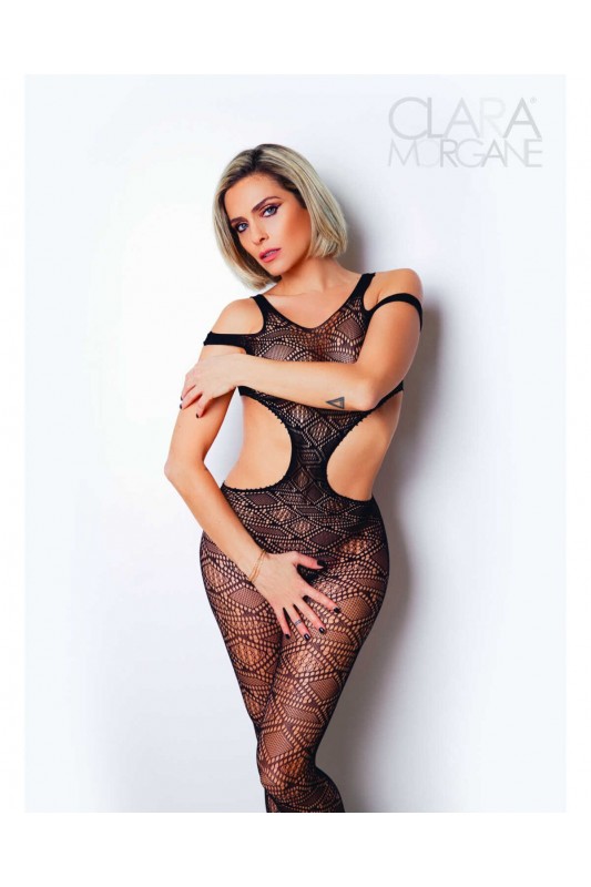 Le numéro 3 - Clara Morgane bodystocking Noir | Clara Morgane Lingerie