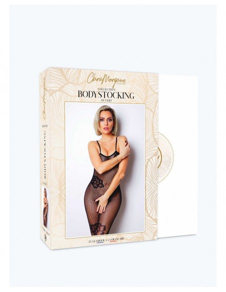 Le numéro 6 - bodystocking résille | Clara Morgane Lingerie