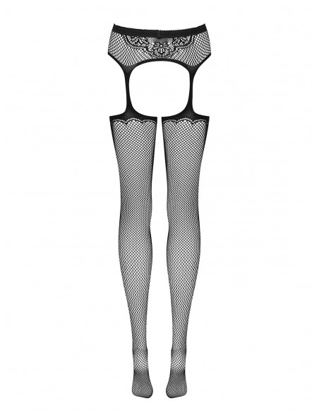 Bas Jarretelles Noir S232 | Obsessive