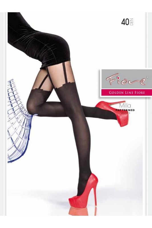Milla Collants Noir | Fiore