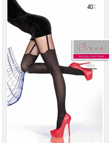 Milla Collants Noir | Fiore