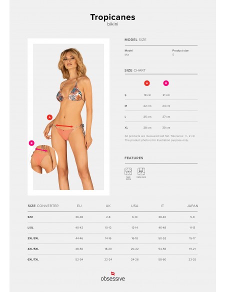 Tropicanes | Maillot de bain Bikini | Obsessive