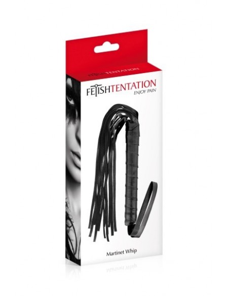 Fouet simili cuir 15 lanières | Fetish Tentation