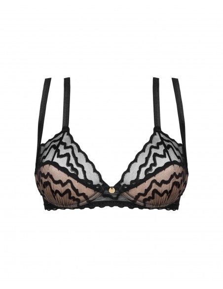 Arienna | soutien-gorge noir | Obsessive