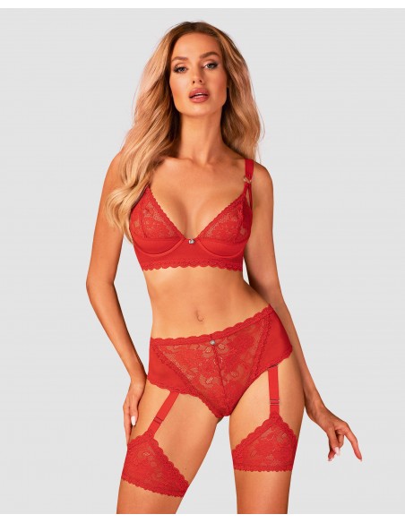Belovya - Soutien-gorge Rouge | Obsessive